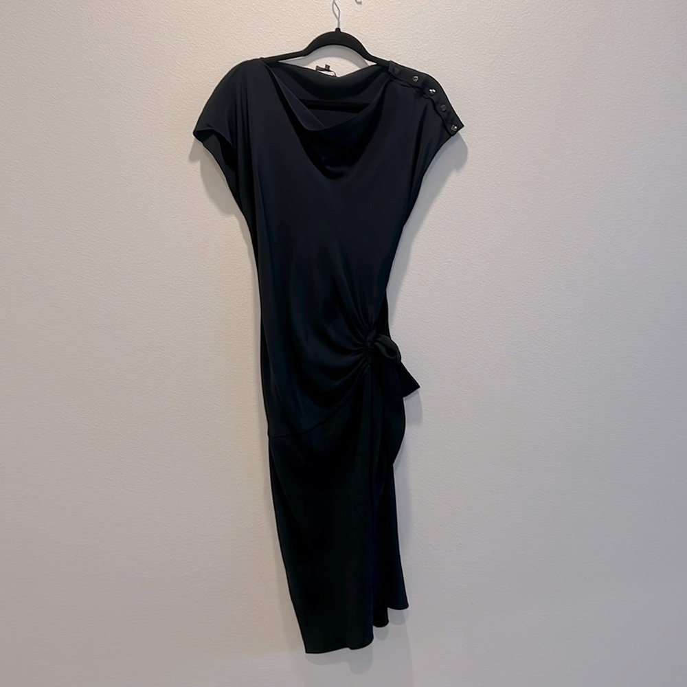 Sophie Theallet navy silk dress